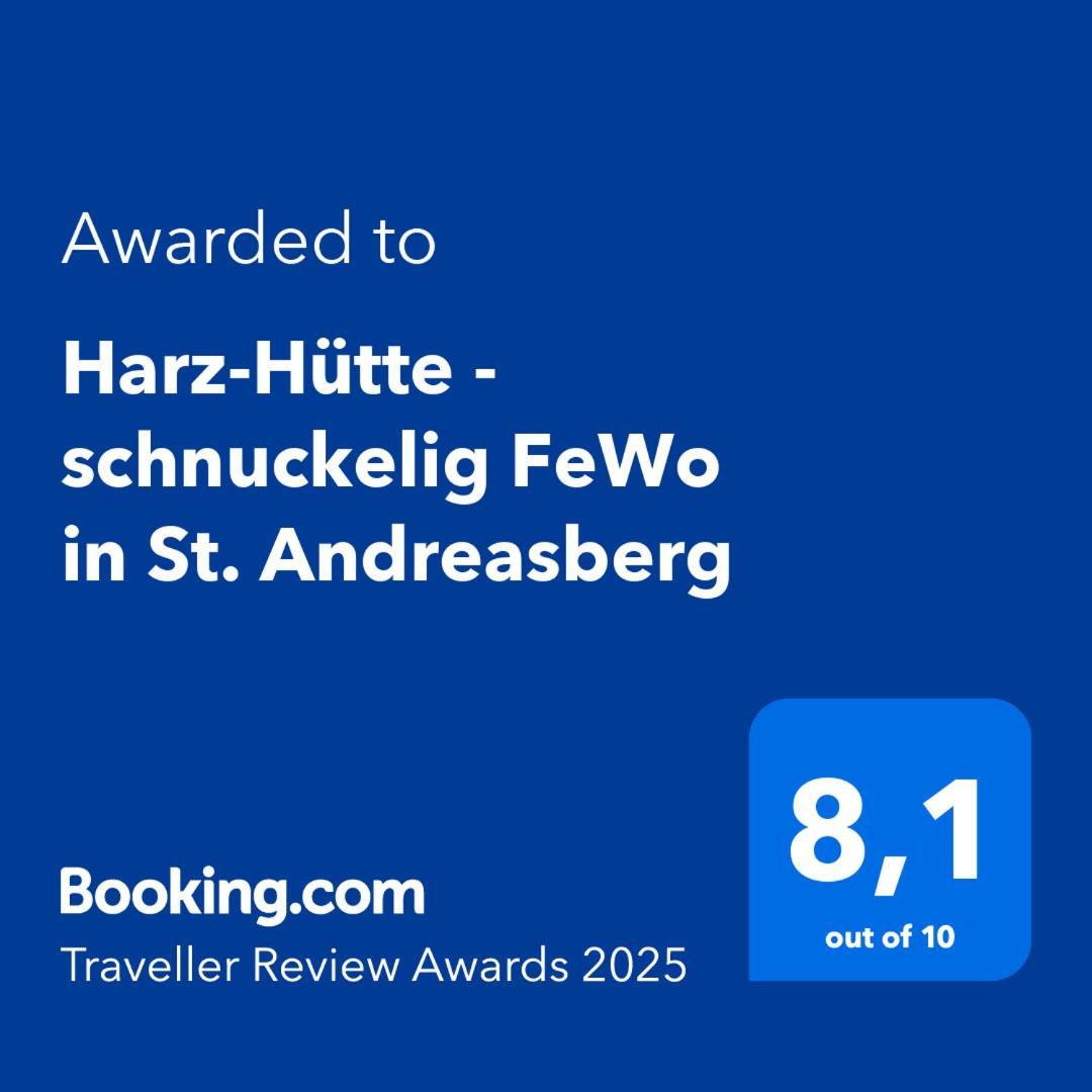 Harz-Huette - Schnuckelig Fewo In St. Andreasberg Санкт Андреасберг Екстериор снимка